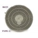 filtre rond a charbon actif type 40