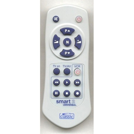 SMART2 TELECOMMANDE UNIVERSAL TV-VCR CLASSIC