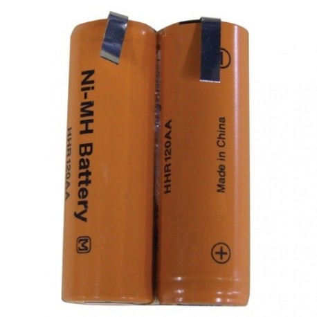 2,4V-1200MAH 2,4V-1350MAH ACCU(X2) NI-MH RASOIR