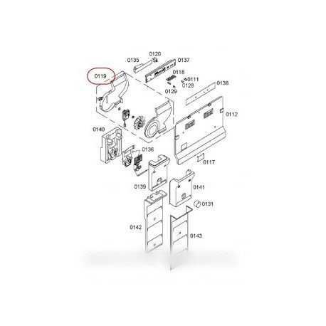 moteur ventilateur + helice + carter av