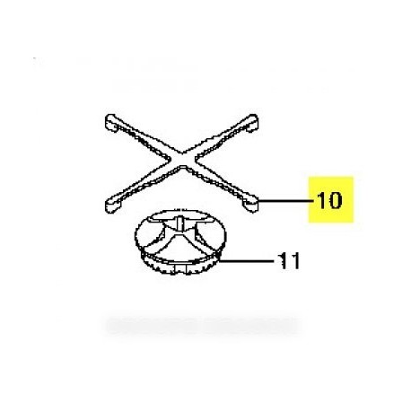 croix fonte rapide arriere