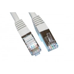 CORDON RJ45 MALE BLINDAGE SIMPLE CAT.5 CONNEX. 1:1, 10M