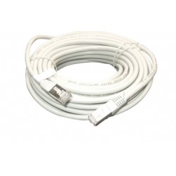 CORDON RJ45 MALE BLINDAGE DOUBLE CAT.5 CONNEX. 1:1 15M