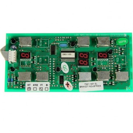 CARTE CLAVIER PROGRAMMEE POUR TABLE DE CUISSON BRANDT 