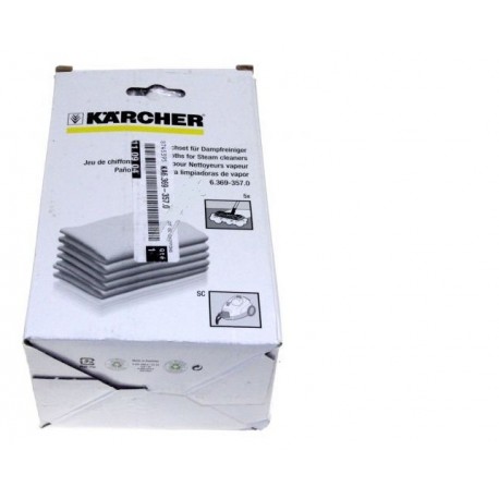 63693570 LOT DE 5 CHIFFONS KARCHER