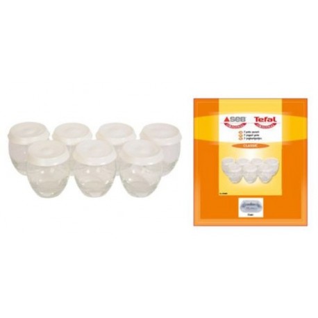  LOT DE 7 POTS POUR YOURTI