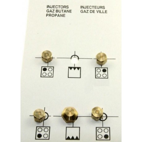 INJECTEUR BUTANE POUR CUISINIERE FAR