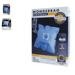 Lot de 5 sacs à poussière pour Aspirateur ROWENTA WB406120