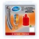 TUYAU DE GAZ INOX BUTANE - PROPANE DE 2 M