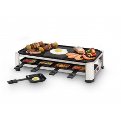 RACLETTE & GRILL RG2170 - 1500W - POUR 8 PERSONNES - FRITEL