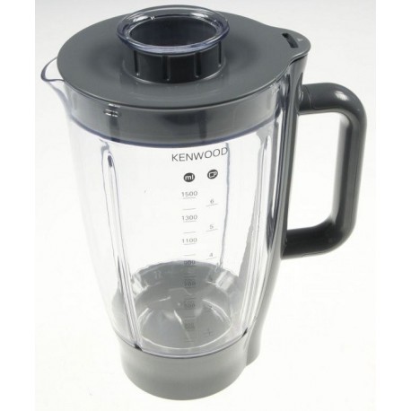 BOL BLENDER ACRYLIC COMPLET 1.5 L POUR ROBOT MULTIFONCTIONS KENWOOD