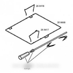 support tourne broche pour four BOSCH B/S/H