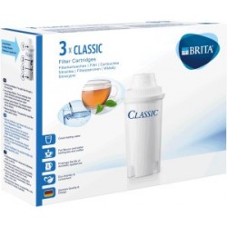 PACK DE 3 CARTOUCHES CLASSIC POUR CARAFE FILTRANTE BRITA