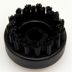 BROSSE RONDE D45 NOIRE EMPOILE POUR ASPIRATEUR ECOFLOR