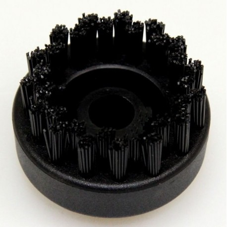 BROSSE RONDE D45 NOIRE EMPOILE POUR ASPIRATEUR ECOFLOR