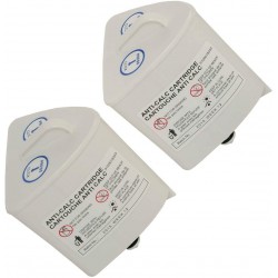 Lot de 2 cartouches anti-calcaire pour centrale vapeur SIMPLY and PURELY Tefal - Moulinex 