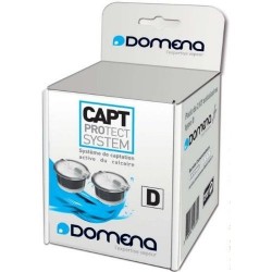 2x PACK DE 2 CASSETTES ANTI-CALCAIRE POUR CENTRALE VAPEUR DOMENA