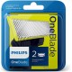 Pack de 2 lames de rasage pour Philips OneBlade