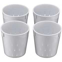 Lot de 4 faisselles (0,25 L) pour fromag