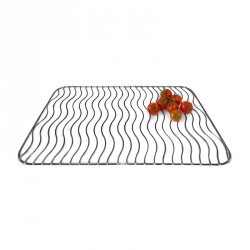 Grille acier inoxydable (40 x 28 cm) pour barbecue Lagrange