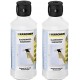 Lot de 2 produits nettoyant vitres 500 ML pour nettoyeur de vitres K