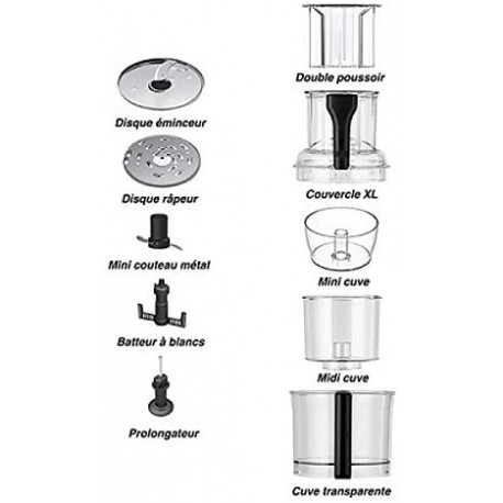 Kit accessoires et bol pour robot multifonctions Cuisine System Magimix