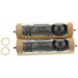 Lot de 2 batteries pour rasoirs 