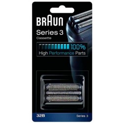 32B NOIR CASSETTE SERIES 3 300/320/340 POUR RASOIR BRAUN