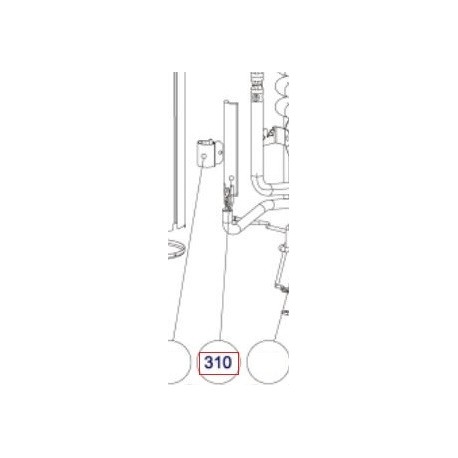 Element chauffant pour minibar Dometic