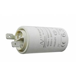 condensateur 6.3 mf 470v 1.27.6ca2 mkp pour hotte sauter - 72x8290