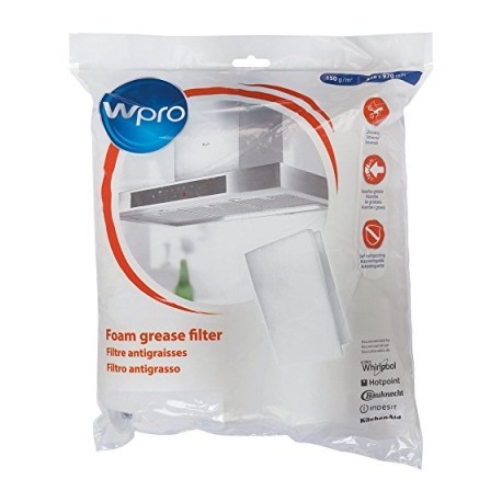 wpro ugf016?-?accessoire pour hotte de ventilation/filtre ? graisse/universel/d?coupable