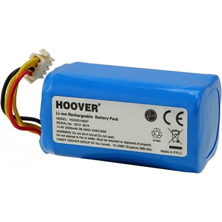 Batterie B015 au lithium rechargeable pour aspirateurs robot H-GO Hoover