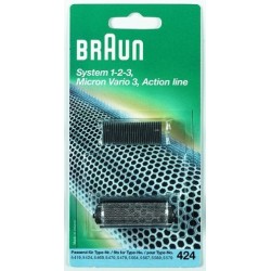 Braun - 65424781 - Combi-pack 424 - Recharge grille + couteaux pour rasoirs