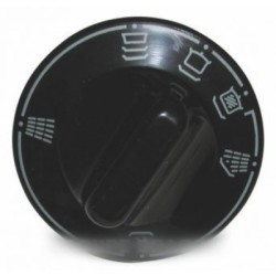 bouton de programmateur noir pour lave vaisselle ariston