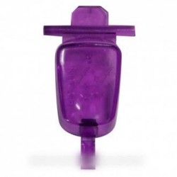 bouton de commande vapeur violet