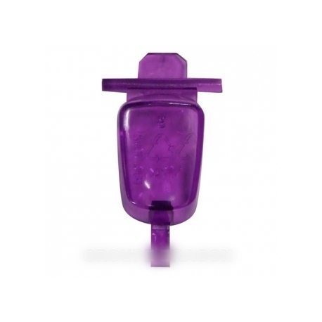 bouton de commande vapeur violet