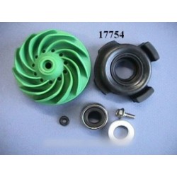 kit turbine + joint de pompe de cyclage pour lave vaisselle electrolux