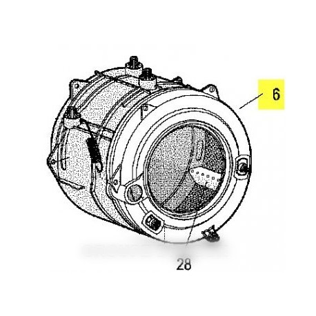 cuve ensemble plastique 62l