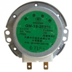 gm-16-2f301 moteur de plateau pour micro ondes lg