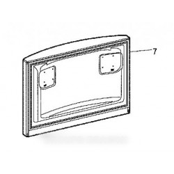 porte superieure congelateur