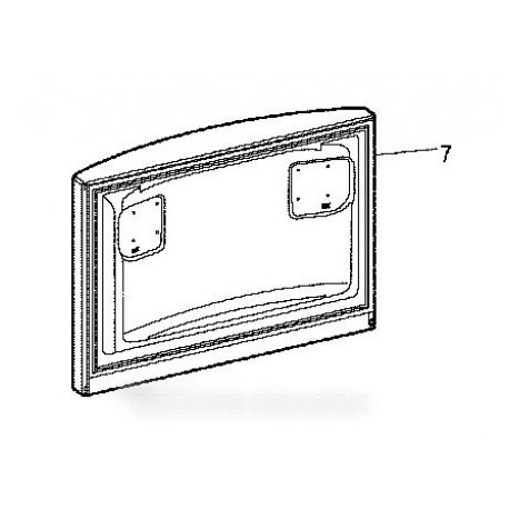 porte superieure congelateur
