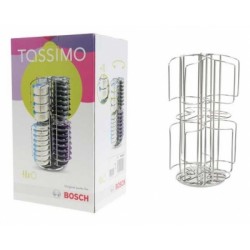 support capsules rotatif pour 48 dosettes tassimo bosch