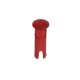 cache voyant rouge ou gris pour table de cuisson faure - 355623702