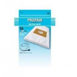 NILFISK - SAC ASPIRATEUR NILFISK GO/COUPE/NEO/GM60/COMPACT PROPAIR 5 PIECES + 1 FILTRE -
