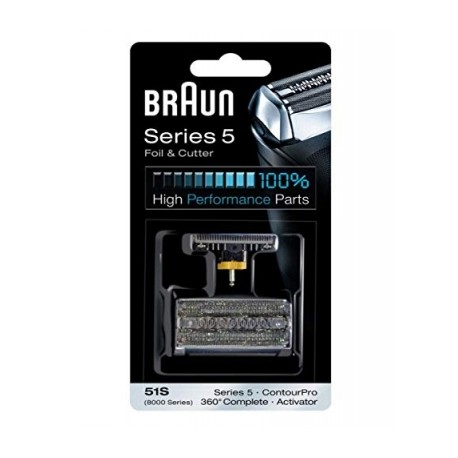 braun 8000 360 complete foil and cutter block for models 8995