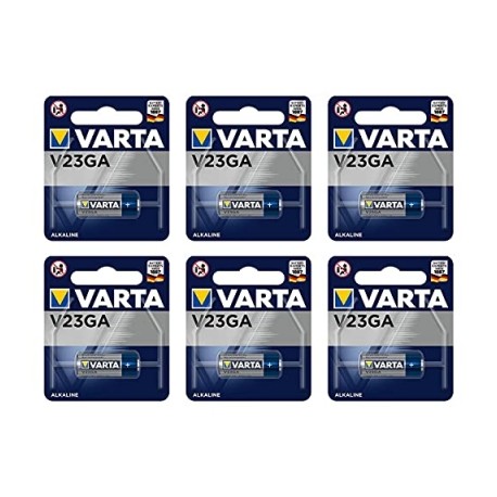 varta lot de 6 piles alcalineelectronics v23ga 12 volt