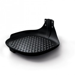 philips plaque de cuisson sp?ciale barbecue/grill pour airfryer noire