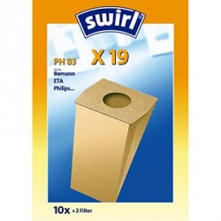 swirl 2027304 sac pour aspirateur x19/ph83