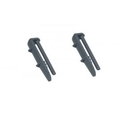 embout de rail arriere x2 pour lave vaisselle beko - 1880580300