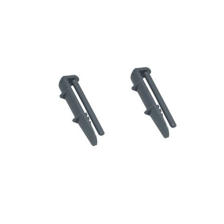 embout de rail arriere x2 pour lave vaisselle beko - 1880580300